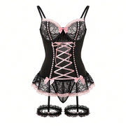 Women's Lingerie Sets Babydoll Dresses Bras Panties Corset Sleepwear Nightgowns