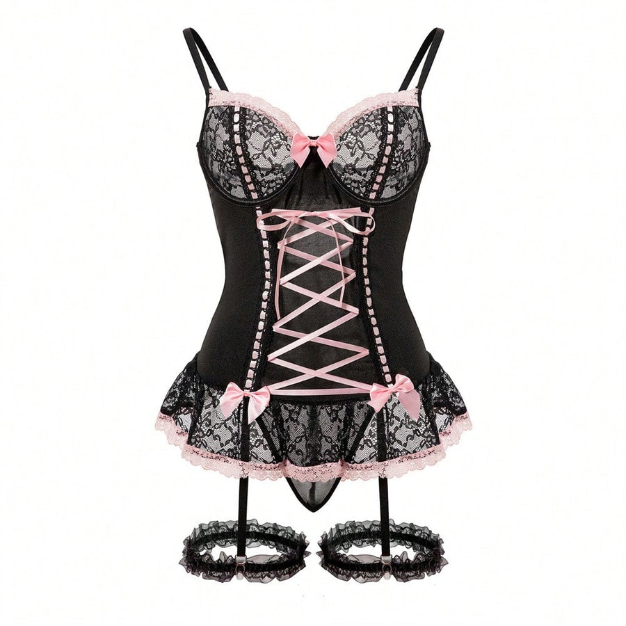 Women's Lingerie Sets Babydoll Dresses Bras Panties Corset Sleepwear Nightgowns