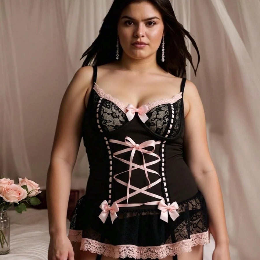Women's Lingerie Sets Babydoll Dresses Bras Panties Corset Sleepwear Nightgowns